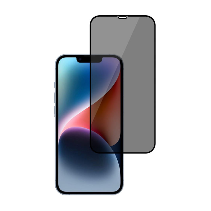 Alink privacy full cover tempered glass screen protector for Apple iPhone 14 Plus