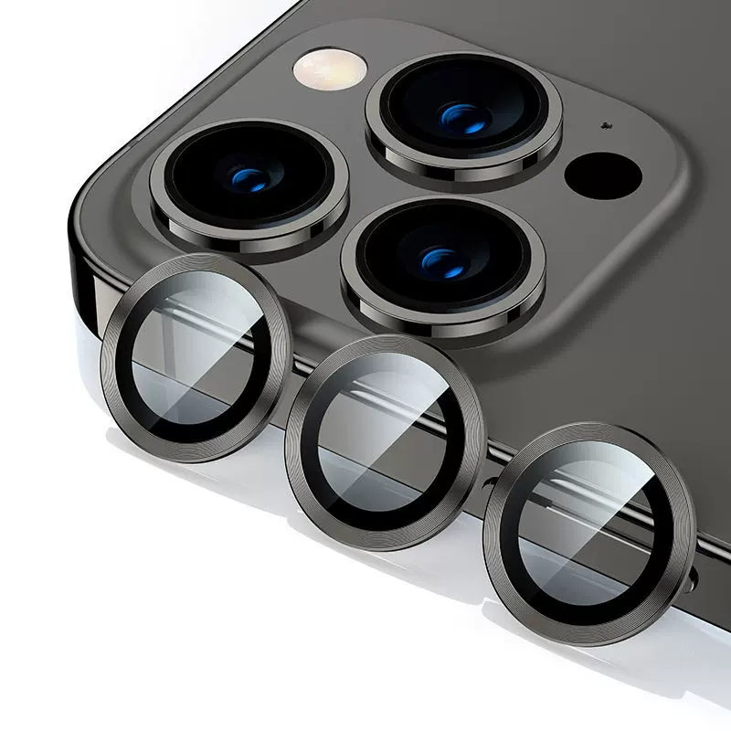 Alink 3D full glue camera lens tempered glass for Apple iPhone 14 Pro Max