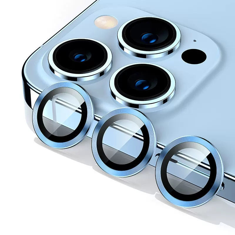 Alink 3D full glue camera lens tempered glass for Apple iPhone 14 Pro Max