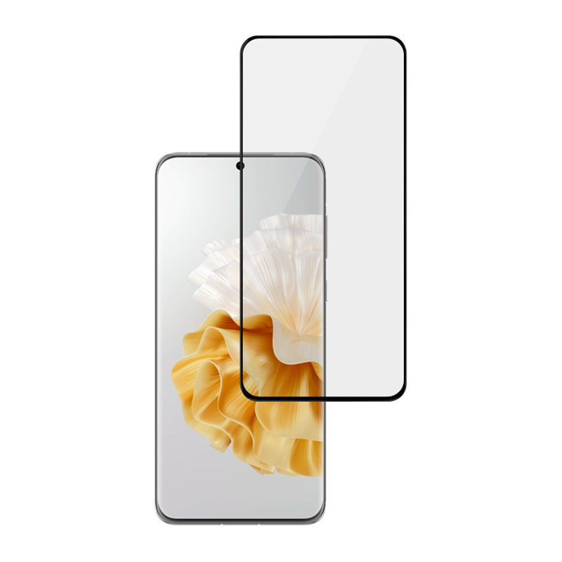 Alink 2.5D silk print full glue tempered glass screen protector for Huawei P60
