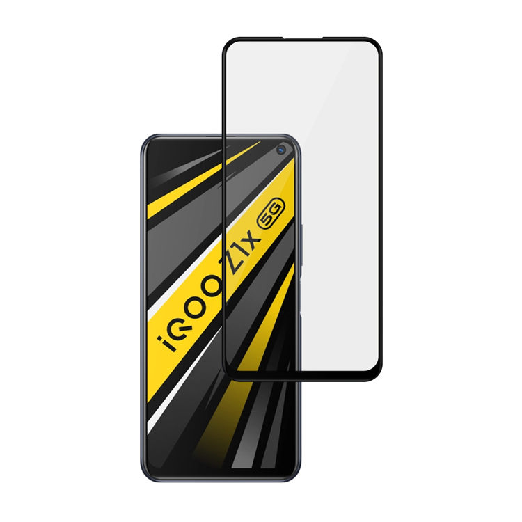 Alink 3D hot bending full glue tempered glass screen protector for iQOO Z1x