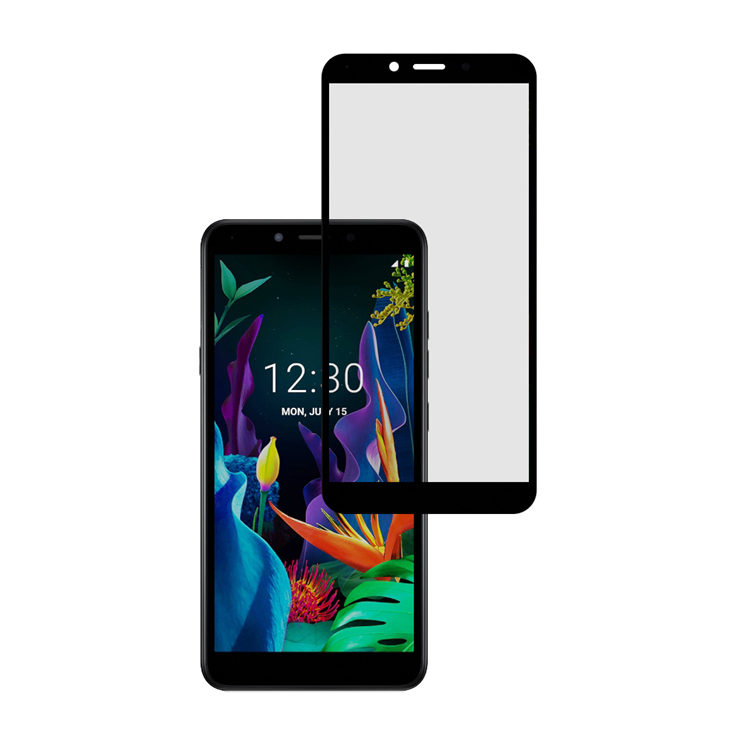 Alink 3D hot bending edge glue tempered glass screen protector for LG K20 2019