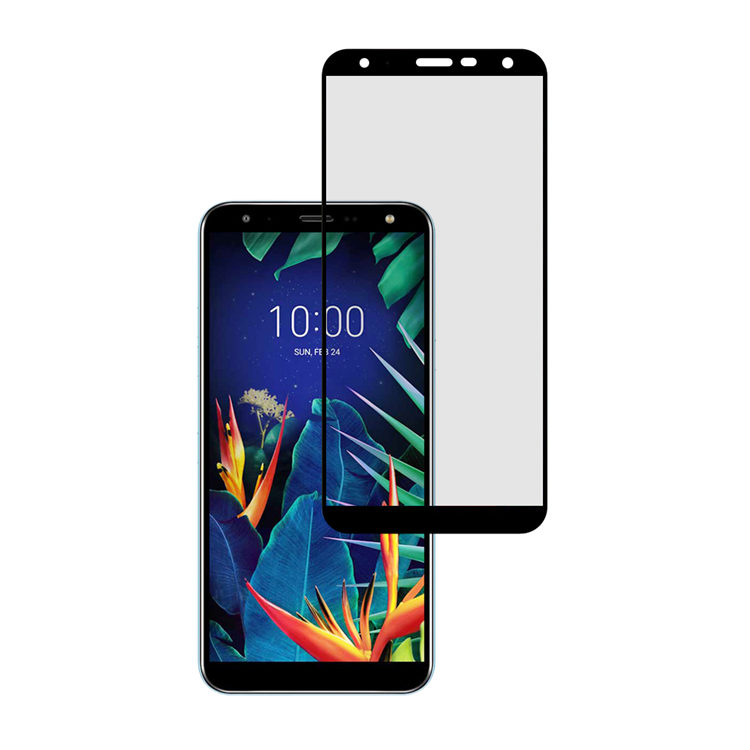 Alink 3D hot bending edge glue tempered glass screen protector for LG K40