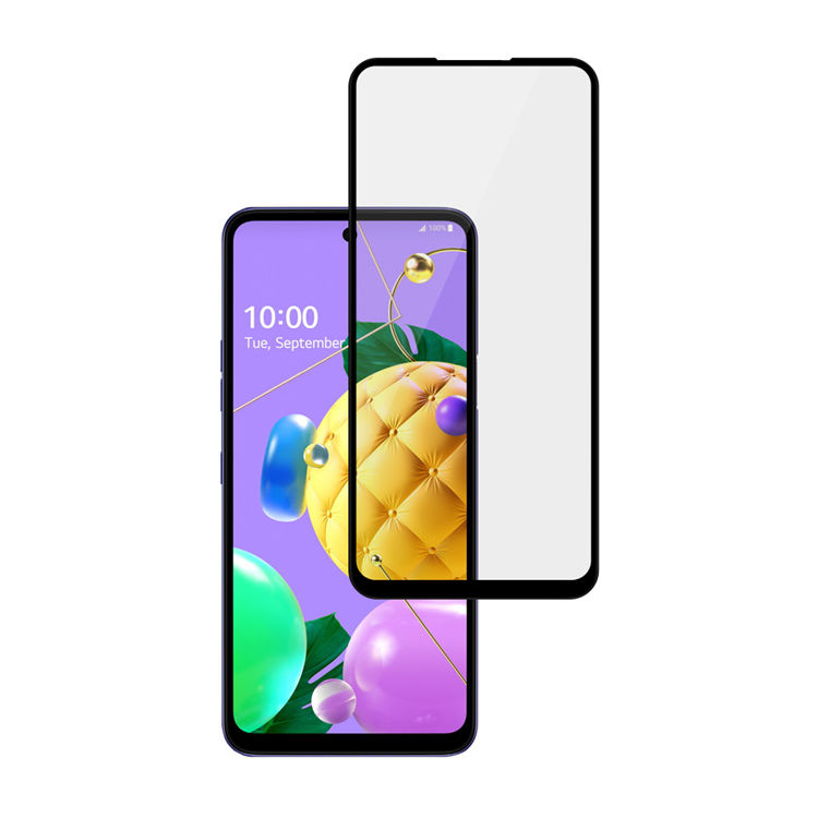 Alink 3D hot bending full glue tempered glass screen protector for LG K52