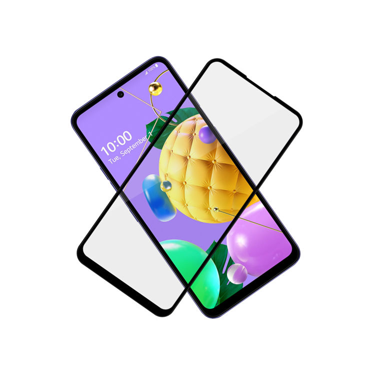Alink 3D hot bending full glue tempered glass screen protector for LG K52