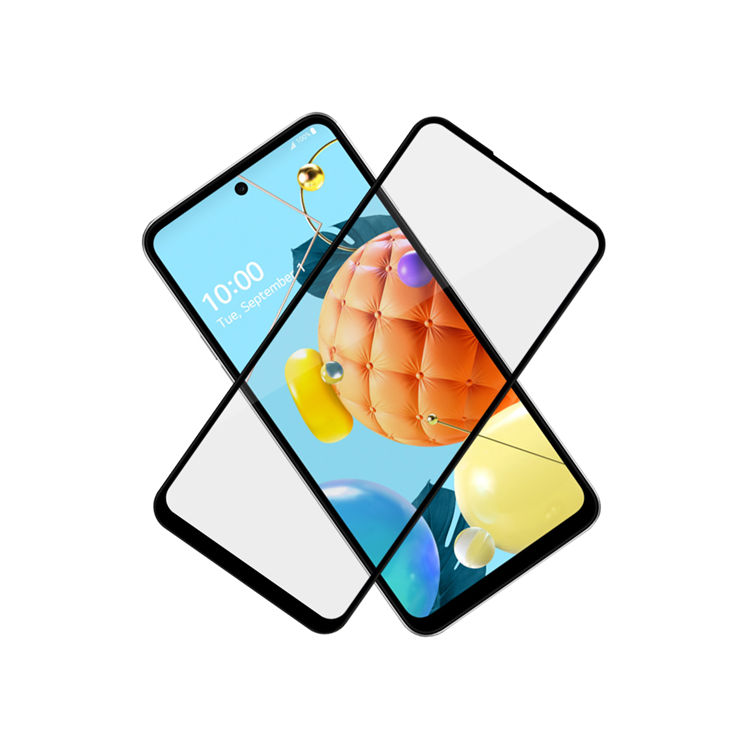 Alink 3D hot bending edge glue tempered glass screen protector for LG K62