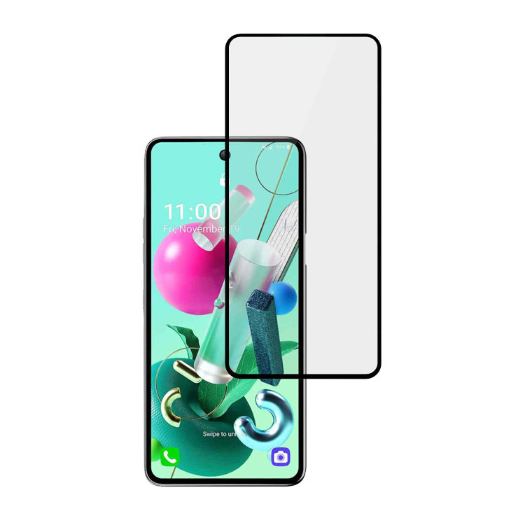 Alink 3D hot bending full glue tempered glass screen protector for LG K92