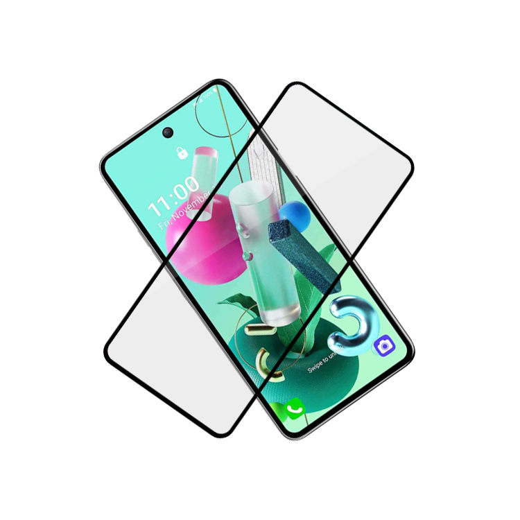 Alink 3D hot bending full glue tempered glass screen protector for LG K92