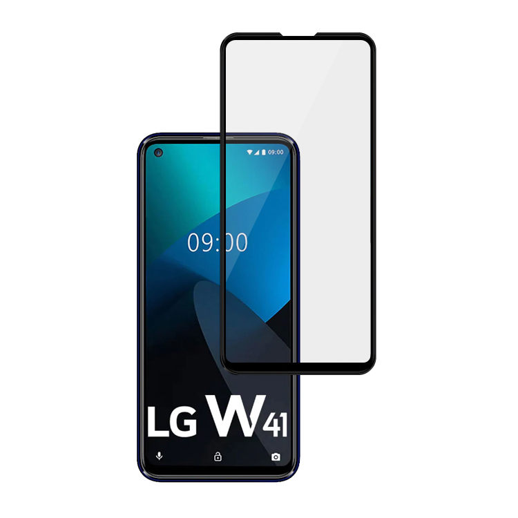 Alink 3D hot bending full glue tempered glass screen protector for LG W41