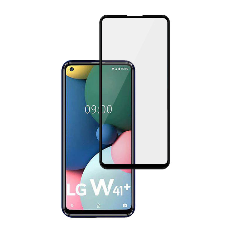 Alink 3D hot bending edge glue tempered glass screen protector for LG W41+