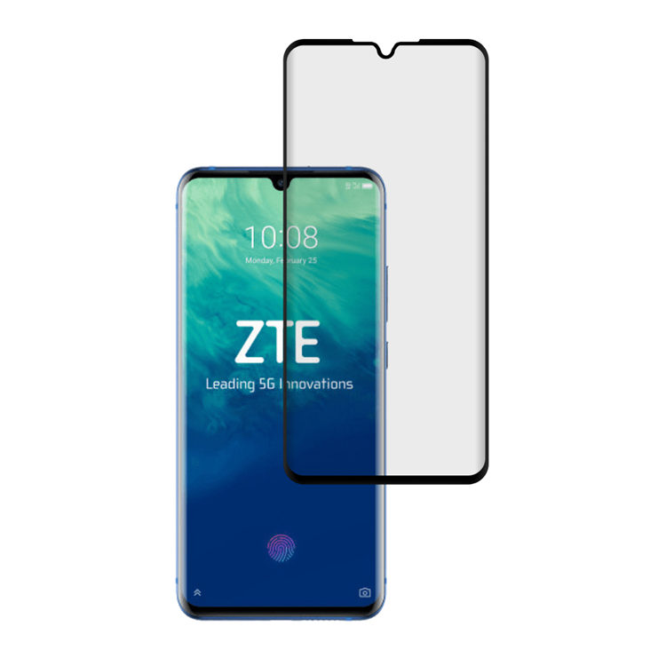 Alink 3D hot bending full glue tempered glass screen protector for ZTE Axon 10 Pro