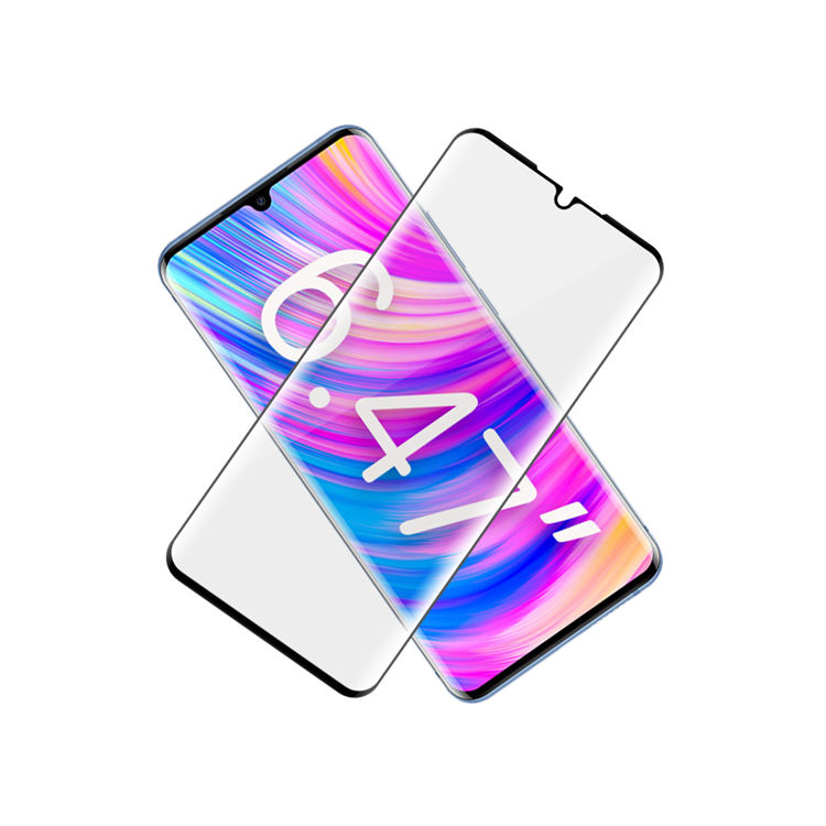 Alink 3D curved precise carving tempered glass screen protector for ZTE Blade 20 Pro