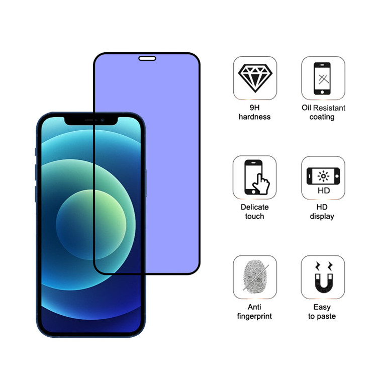 Alink anti blue light tempered glass screen protector for Apple iPhone 12 Mini