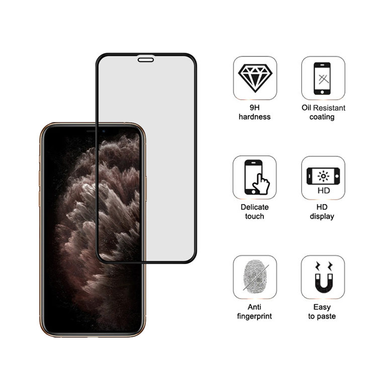 Alink 3D hot bending full glue tempered glass screen protector for Apple iPhone 11 Pro / Xs