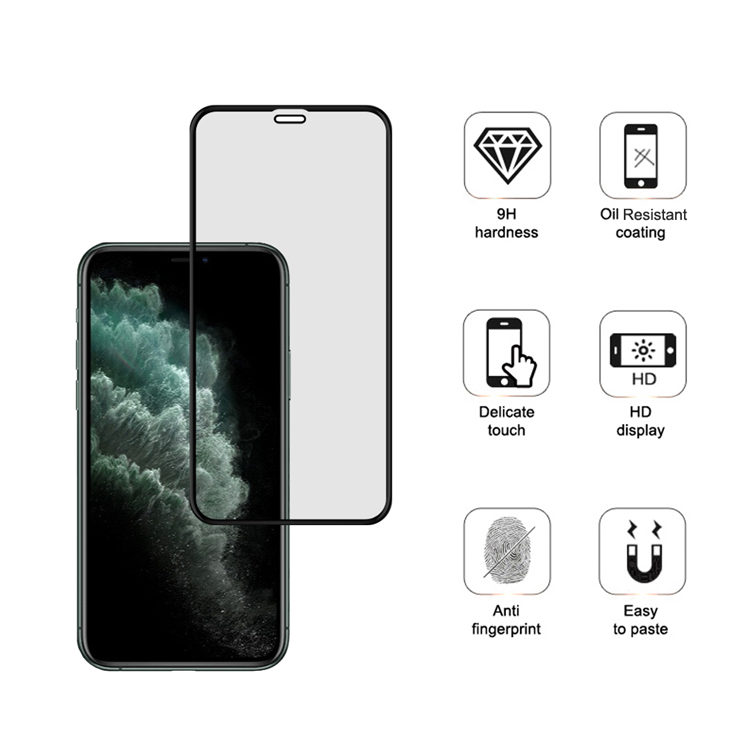 Alink 2.5D high aluminum tempered glass screen protector for Apple iPhone 11 Pro Max / Xs Max