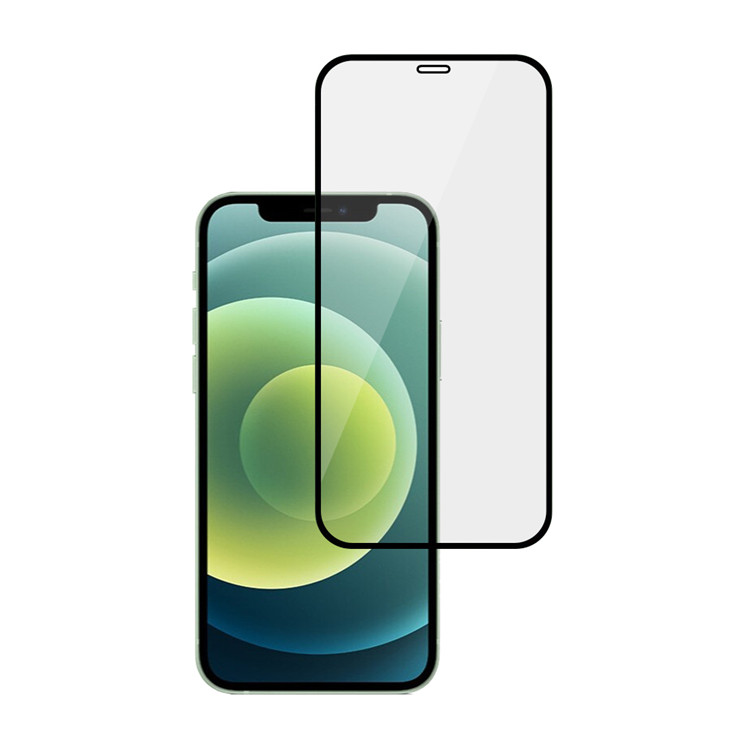 Alink 2.5D Anti glare full cover tempered glass screen protector for Apple iPhone 12
