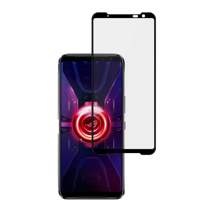 Alink 3D hot bending full glue tempered glass screen protector for Asus ROG Phone 3 Strix