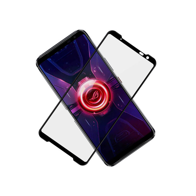Alink 3D hot bending full glue tempered glass screen protector for Asus ROG Phone 3 Strix