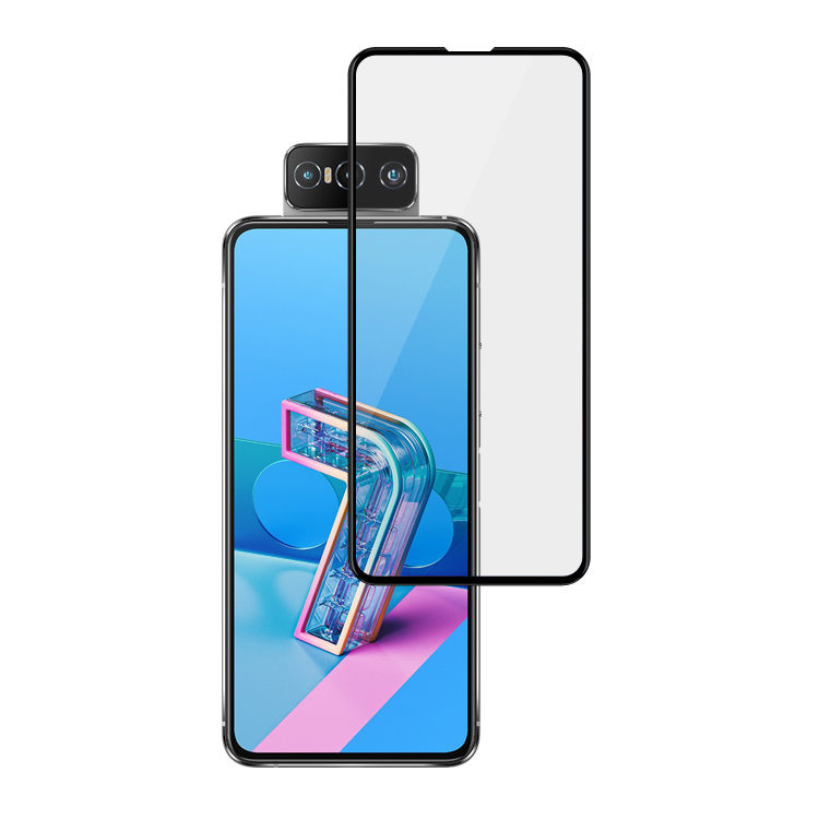 Alink 3D hot bending edge glue tempered glass screen protector for Asus Zenfone 7 ZS670KS