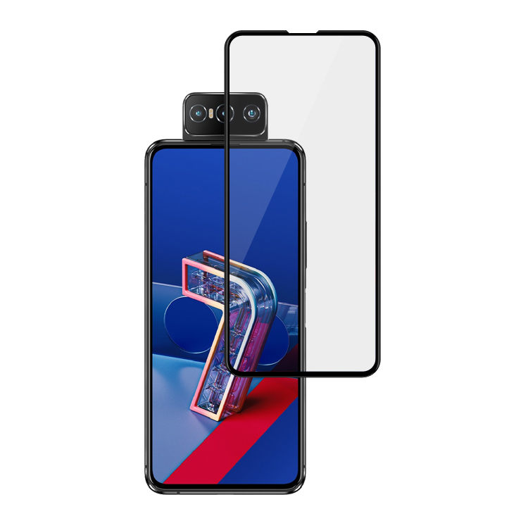 Alink 3D hot bending edge glue tempered glass screen protector for Asus Zenfone 7 Pro ZS671KS