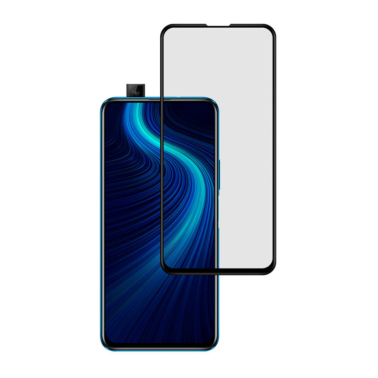Alink 2.5D silk print full glue tempered glass screen protector for Honor X10