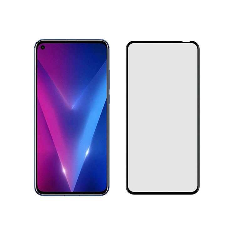 Alink 2.5D silk print full glue tempered glass screen protector for Honor V30