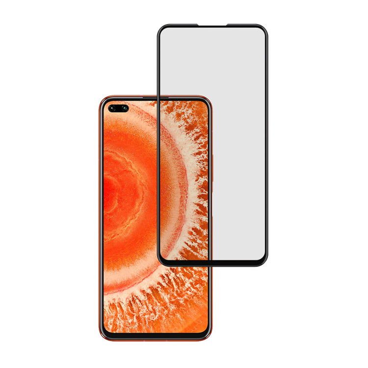 Alink 3D hot bending full glue tempered glass screen protector for Honor V30 Pro
