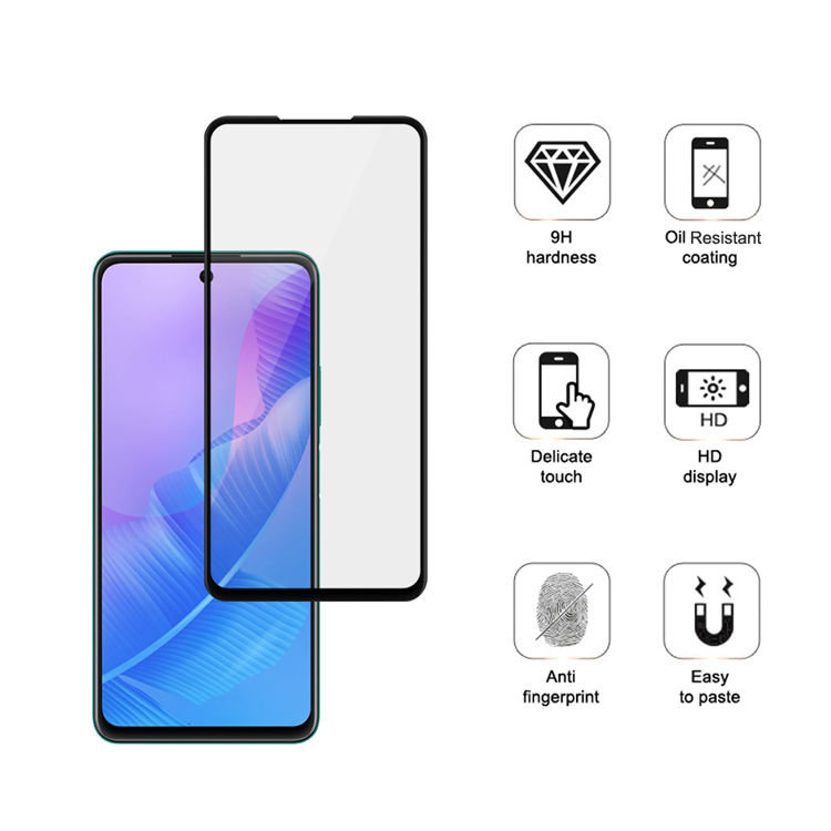 Alink 3D hot bending edge glue tempered glass screen protector for Huawei Enjoy 20 SE