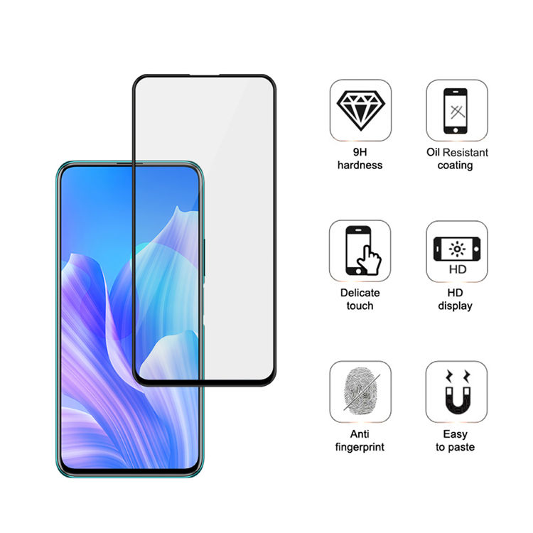 Alink 3D hot bending full glue tempered glass screen protector for Huawei Enjoy 20 Plus