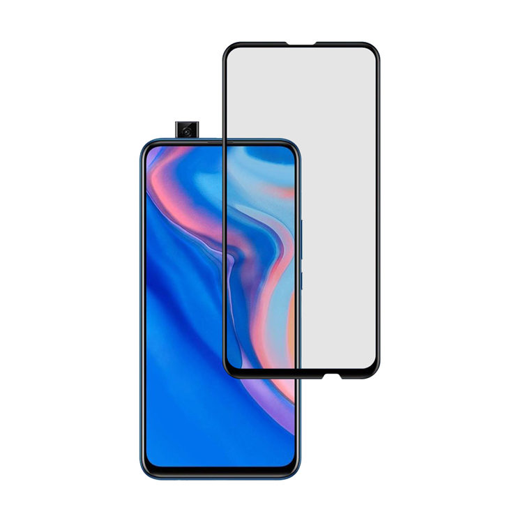 Alink 2.5D silk print full glue tempered glass screen protector for Huawei P Smart Z 2019