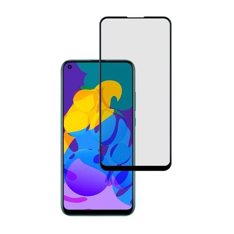 Alink 2.5D silk print full glue tempered glass screen protector for Honor Play 4T