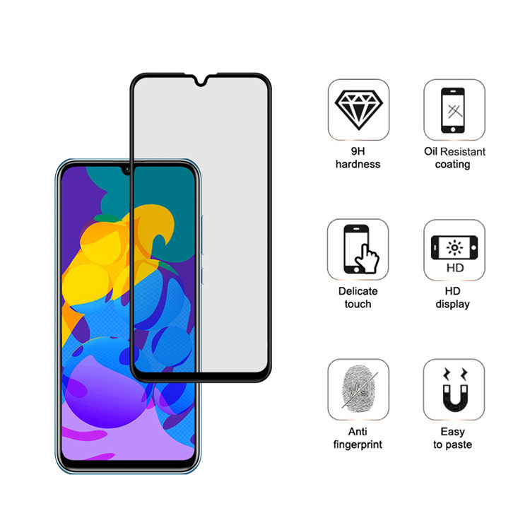 Alink 3D hot bending full glue tempered glass screen protector for Honor Play 4T Pro