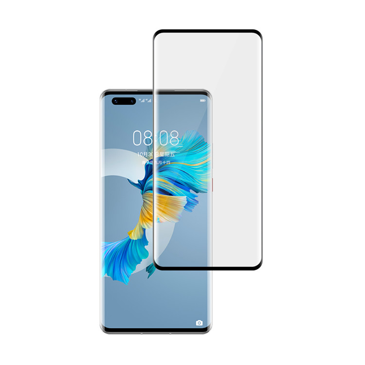 Alink 3D curved precise carving tempered glass screen protector for Huawei Mate 40 Pro+