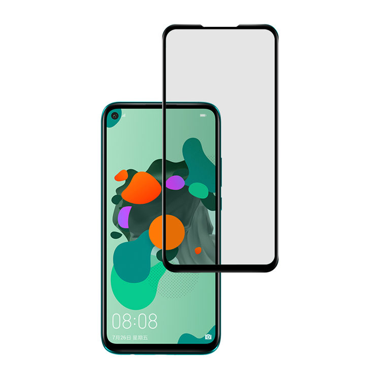 Alink 3D hot bending full glue tempered glass screen protector for Huawei Nova 5i Pro