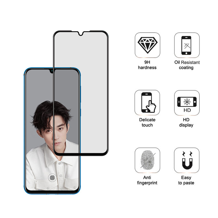 Alink 3D hot bending full glue tempered glass screen protector for Huawei Nova 5 Pro