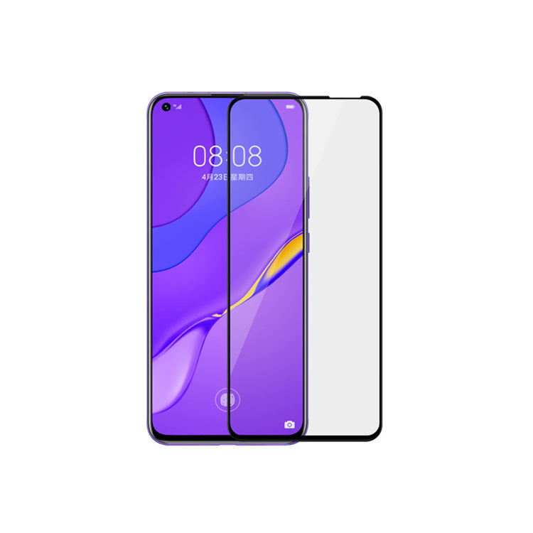 Alink 3D curved precise carving tempered glass screen protector for Huawei Nova 7
