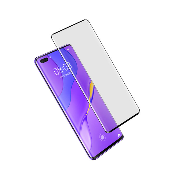 Alink 3D curved precise carving tempered glass screen protector for Huawei Nova 7 Pro