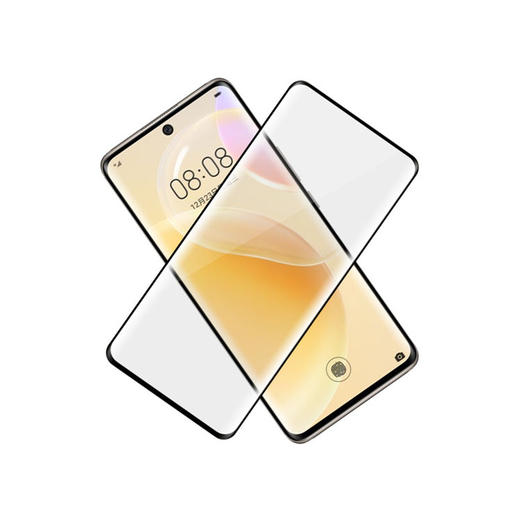 Alink 3D curved precise carving tempered glass screen protector for Huawei Nova 8