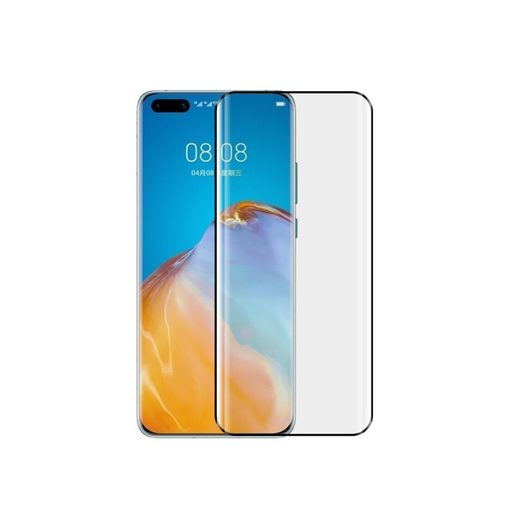 Alink 3D curved precise carving tempered glass screen protector for Huawei P40 Pro