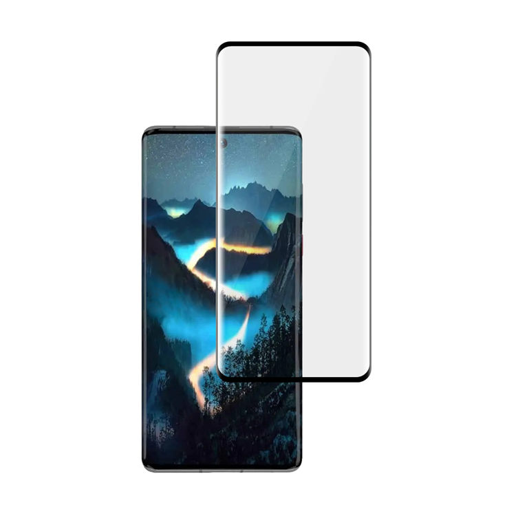 Alink 3D curved precise carving tempered glass screen protector for Huawei P50 Pro