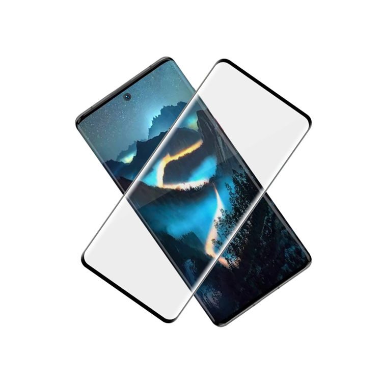 Alink 3D curved precise carving tempered glass screen protector for Huawei P50 Pro