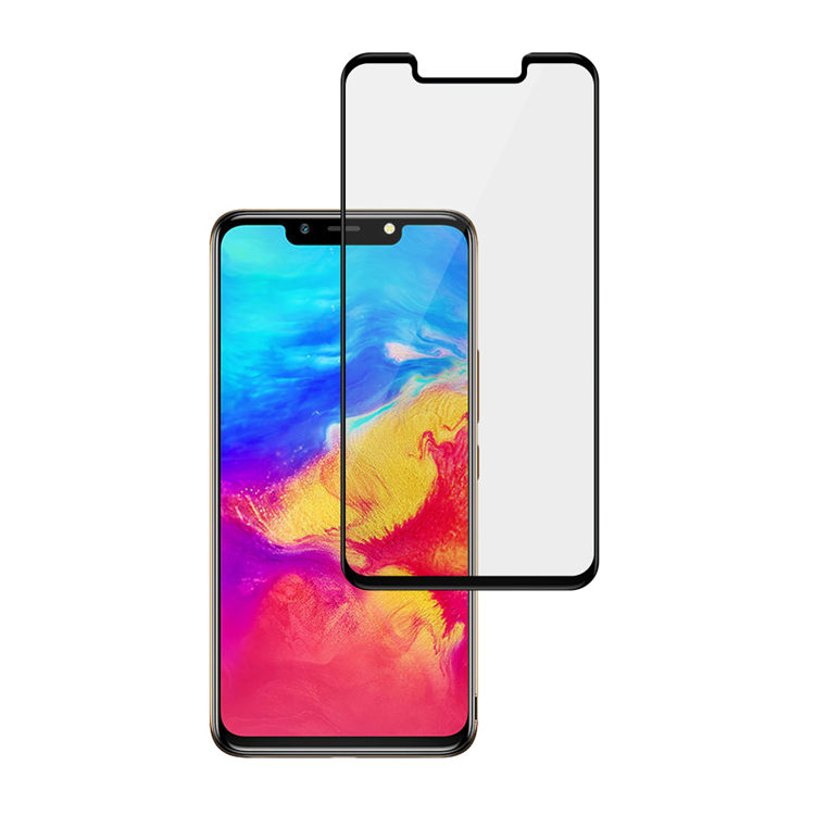 Alink 3D hot bending full glue tempered glass screen protector for Infinix Hot 7