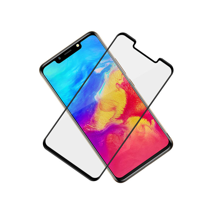 Alink 3D hot bending full glue tempered glass screen protector for Infinix Hot 7