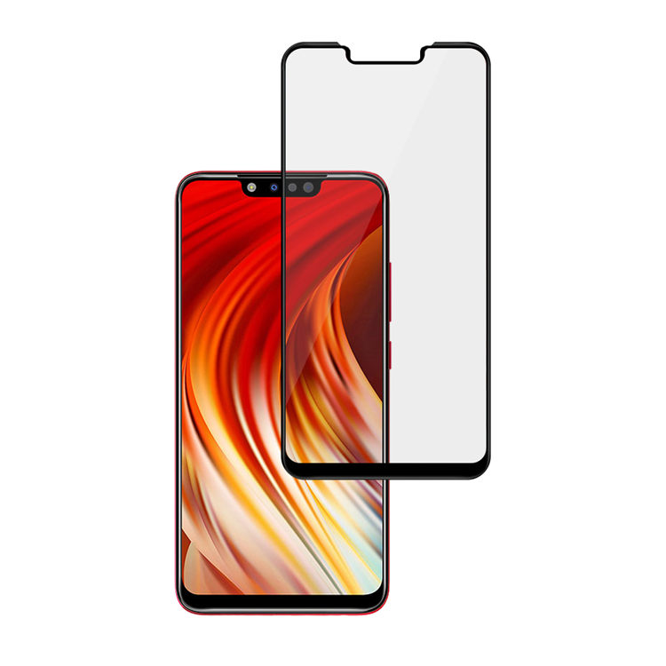 Alink 3D hot bending full glue tempered glass screen protector for Infinix Hot 7 Pro