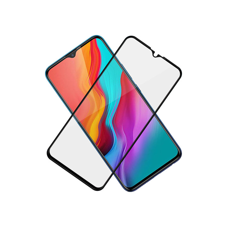 Alink 3D hot bending full glue tempered glass screen protector for Infinix Hot 8 Lite