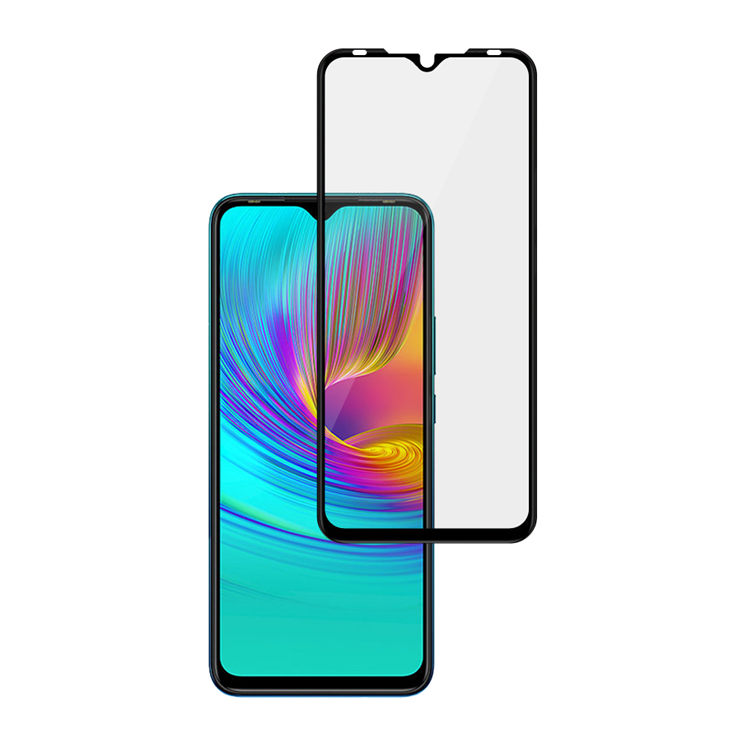 Alink 3D hot bending full glue tempered glass screen protector for Infinix Hot 9 Play