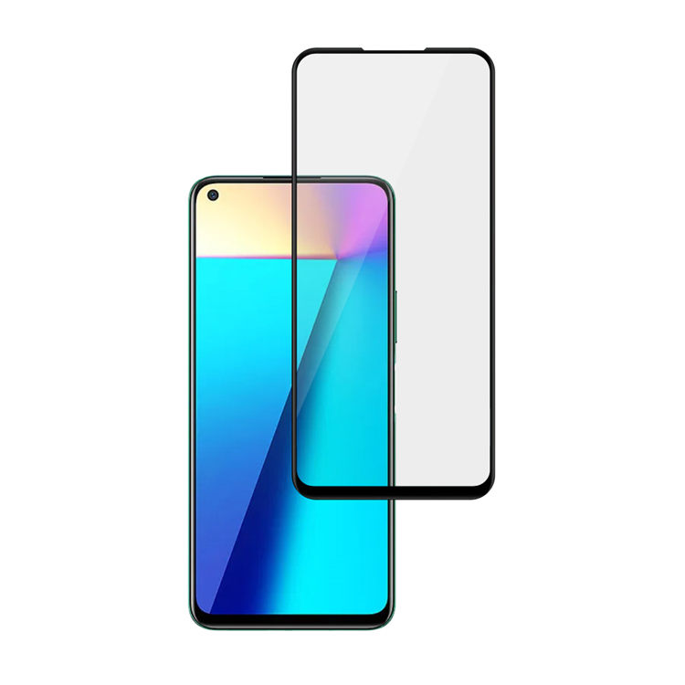 Alink 3D hot bending full glue tempered glass screen protector for Infinix Note 7