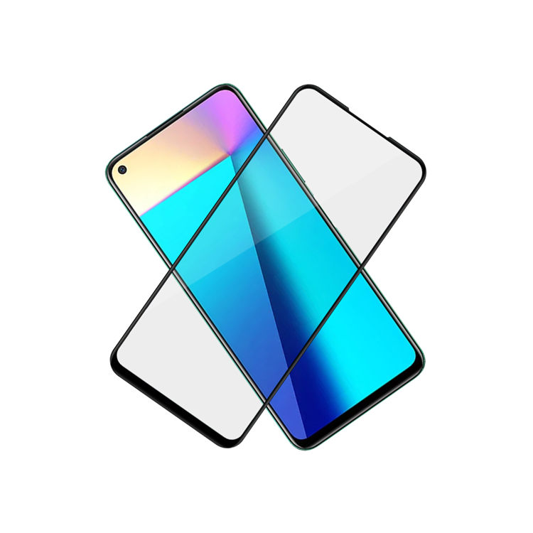 Alink 3D hot bending full glue tempered glass screen protector for Infinix Note 7