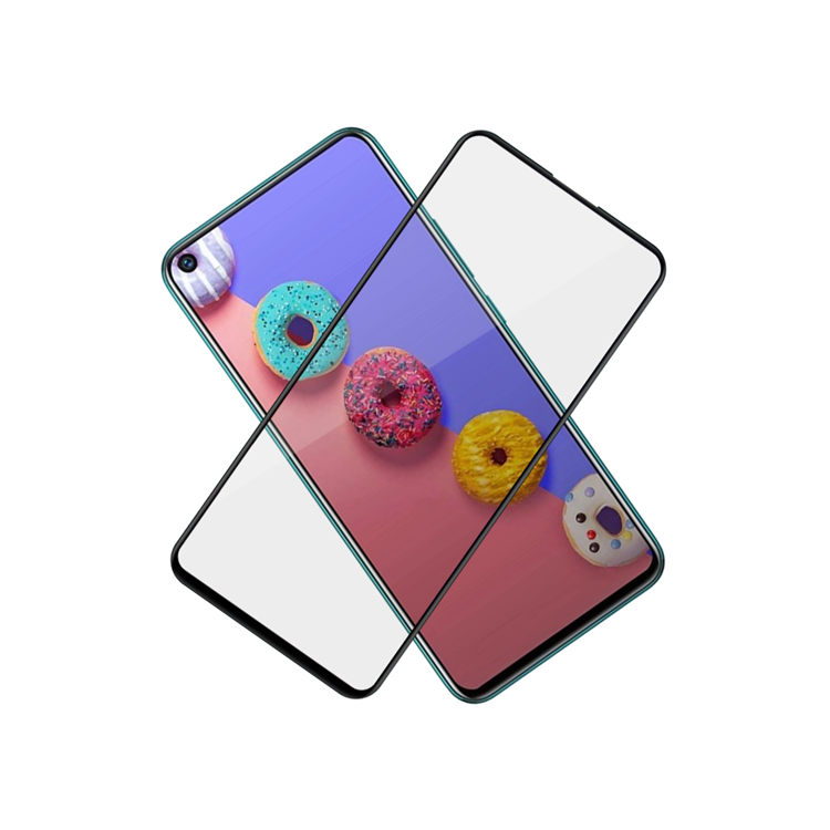 Alink 3D hot bending full glue tempered glass screen protector for Infinix S5