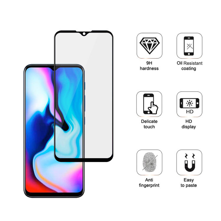Alink 3D hot bending full glue tempered glass screen protector for Lenovo K12